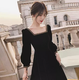 temperament dress high-end light luxury dress HZ1024