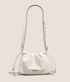 baguette underarm bag white niche shoulder crescent bag HZ1024