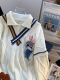 two piece polo neck sweater HZ1024
