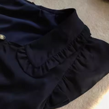 V-neck flying sleeves dress HZ1024