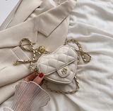chain heart crossbody bag HZ1024
