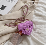 chain heart crossbody bag HZ1024