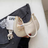hand-held single-shoulder crescent bag crossbody bag HZ1024