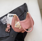hand-held single-shoulder crescent bag crossbody bag HZ1024