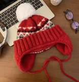 Isle Vintage Thickened Warm Ski Beanie HZ1024