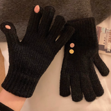 knitted wool touch screen gloves HZ1024