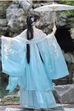HanFu Fairytale Green Evening Dresses Birthday Prom Dresses HZ1024