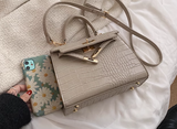 bag new style bag women's fashion high-end crocodile pattern crossbody stylish handbag HZ1024