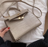 bag new style bag women's fashion high-end crocodile pattern crossbody stylish handbag HZ1024