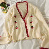 Cardigan Cherry Sweater HZ1024