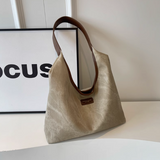 large bag women's new fashion shoulder bag large capacity students tote bag HZ1024