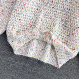 Round Neck Long Sleeve Sweater HZ1024