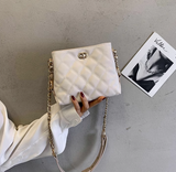 fashion messenger bag, versatile ins style diamond chain bag HZ1024