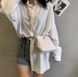 fashion messenger bag, versatile ins style diamond chain bag HZ1024