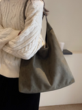 suede fashion large capacity shoulder bag HZ1024
