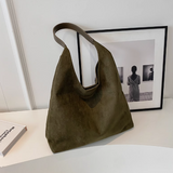 suede fashion large capacity shoulder bag HZ1024