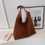 suede fashion large capacity shoulder bag HZ1024