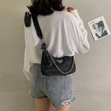new autumn and winter texture all-match ins niche shoulder messenger bag underarm bag female HZ1024