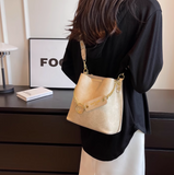 single shoulder bucket bag wide band messenger bag HZ1024
