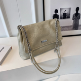 bag women's large capacity autumn and winter new fashion niche chain shoulder messenger bag HZ1024