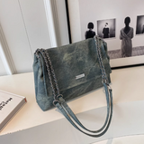bag women's large capacity autumn and winter new fashion niche chain shoulder messenger bag HZ1024