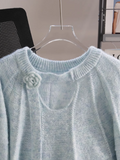 ribbon design knitted sweater HZ1024