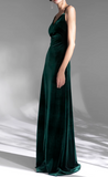 Vintage Velvet French Evening Dress HZ1024
