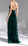 Vintage Velvet French Evening Dress HZ1024
