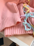 style polo collar cute sweet long sleeve sweater HZ1024