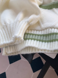 style V-neck sweater autumn and winter new loose lazy college style age-reducing cardigan jacket for women HZ1024