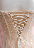 suspender dress tulle sequin party birthday dress HZ1024