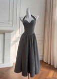 halter neck A-line dress HZ1024