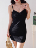 Slim Suspender Short Dress HZ1024