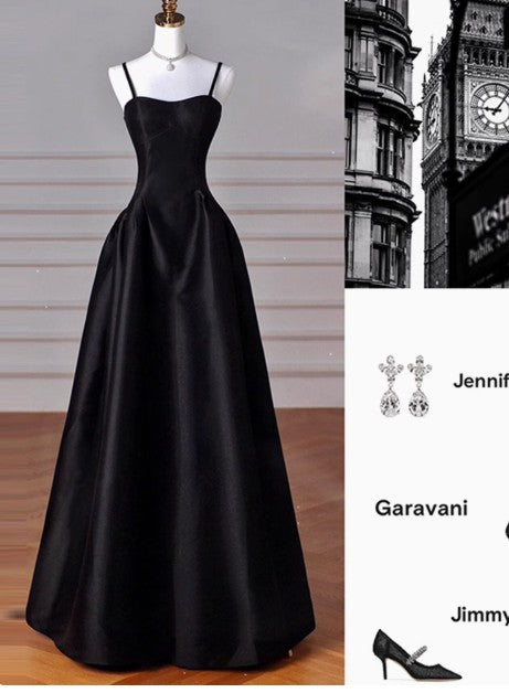 Sweetheart ??Prom Dress for Birthday&Graduation-Burgundy Satin Long Formal Evening Dress HZ1024