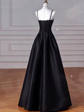 Sweetheart ??Prom Dress for Birthday&Graduation-Burgundy Satin Long Formal Evening Dress HZ1024