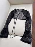 A-line Sweetheart Neck Lace Satin Short Prom Dress, Black Homecoming Dress HZ1024