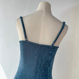 Swing Neck Suspender Dress Party Dress HZ1024