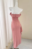 strapless slim dress party dress HZ1024