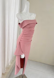 strapless slim dress party dress HZ1024