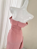 strapless slim dress party dress HZ1024
