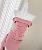strapless slim dress party dress HZ1024