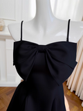 Bow Short Suspender Dress HZ1024