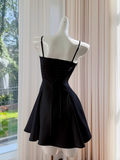 Bow Short Suspender Dress HZ1024