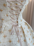 suspender tea break dress birthday dress HZ1024