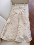 suspender tea break dress birthday dress HZ1024