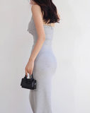 Fit Halter Long Dress HZ1024