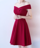 Off Shoulder Dress Elegant Banquet Dress HZ1024