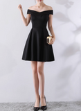 Off Shoulder Dress Elegant Banquet Dress HZ1024