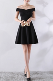Off Shoulder Dress Elegant Banquet Dress HZ1024