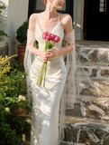 tulle satin suspender dress party mermaid dress HZ1024